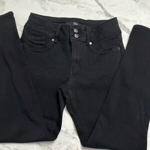 1822 black skinned jeans size 8